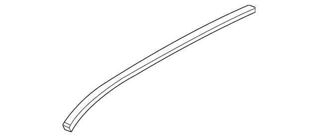 74306-SZA-A21 MOLDING ASSY. A, R. ROOF