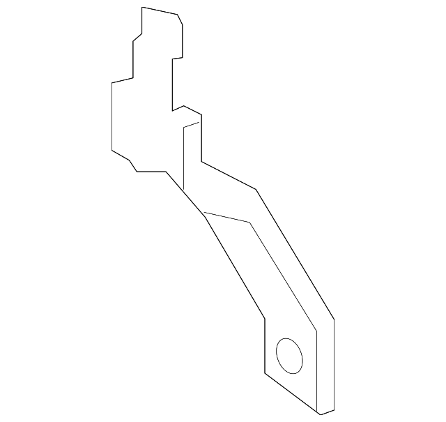 924571MG1A Деталь HEATER HOSE BRACKET