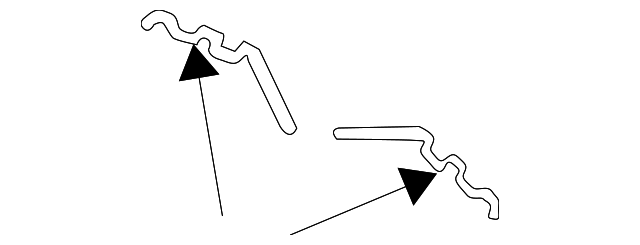 25641456 TRIM SUPPORT, LEFT