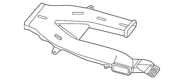 27952-3KA0A Деталь FLOOR DUCT