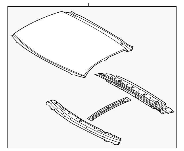 G3100-6GCMD Деталь ROOF PANEL