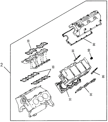 SLX ENGINE GASKET KIT (1)
