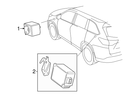 Highlander KEYLESS ENTRY COMPONENTS