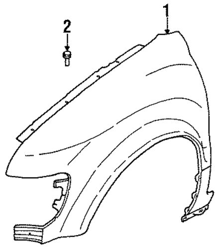 Sportage FENDER & COMPONENTS