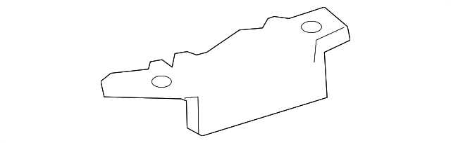 62534-AA010 Деталь QTR TRIM PANEL BRACKET, LEFT