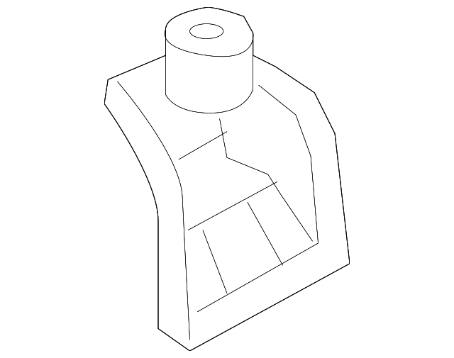 21825-2B100 Деталь SIDE MOUNT BRKT