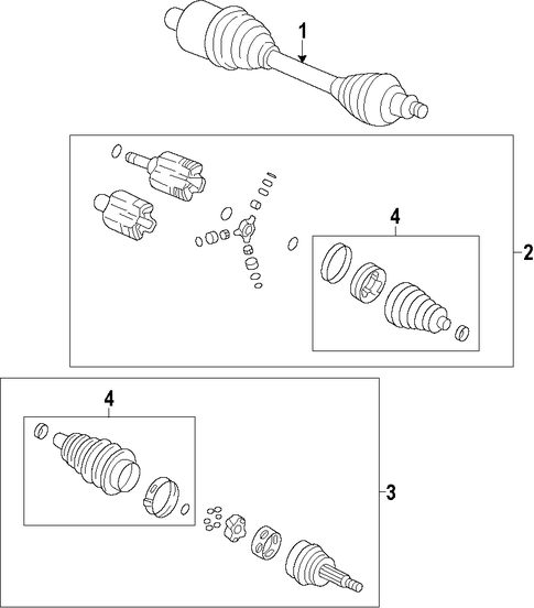 LaCrosse AXLE SHAFTS & JOINTS