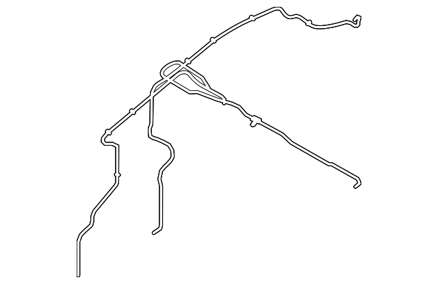 7T4Z-17K605-AA WASHER HOSE
