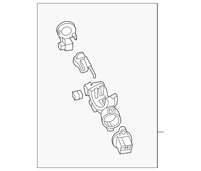 FEY9-76-29XA Деталь IGNITION ASSY