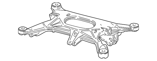4D0505235H Деталь SUSP CROSSMEMBER