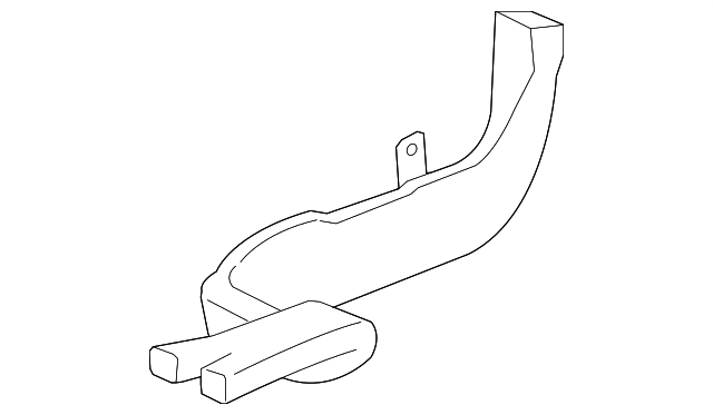 22716296 Деталь REAR DUCT, RIGHT