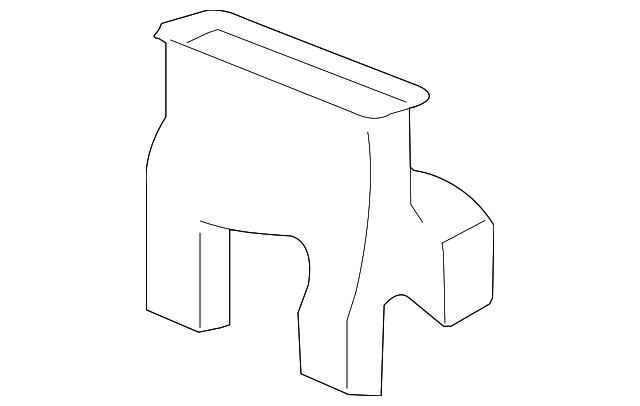 22716295 Деталь LOWER AIR DUCT