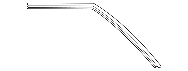 XW7Z-5451822-AA Деталь WEATHERSTRIP, RIGHT