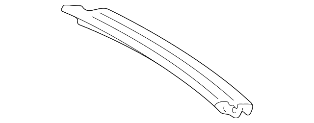 F5MY-5442220-A Деталь REAR HEADER