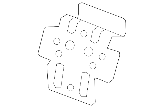 22976149 Деталь REAR BODY PANEL REINFORCEMENT