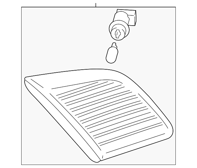 81590-07010 Деталь BACKUP LAMP ASSY, LEFT