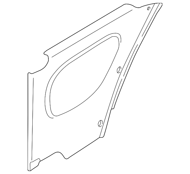 94063FA800MJ Деталь LOWER QTR TRIM, LEFT