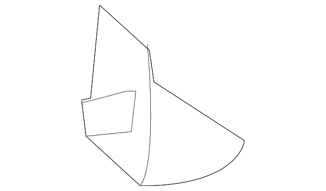 90683121457J69 Деталь INNER GRILLE