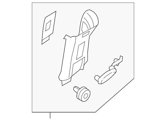 85860-A9500DAA Деталь PILLAR TRIM