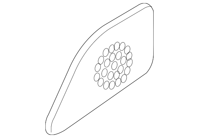 85747-A9000GBU Деталь SPEAKER GRILLE