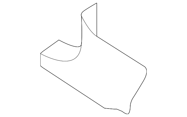 7613186Z00 Деталь TRIM, RIGHT