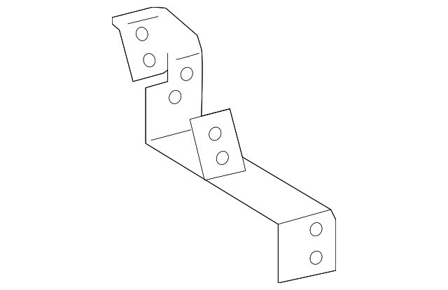 83166-48030 COMPUTER BRACKET, LEFT