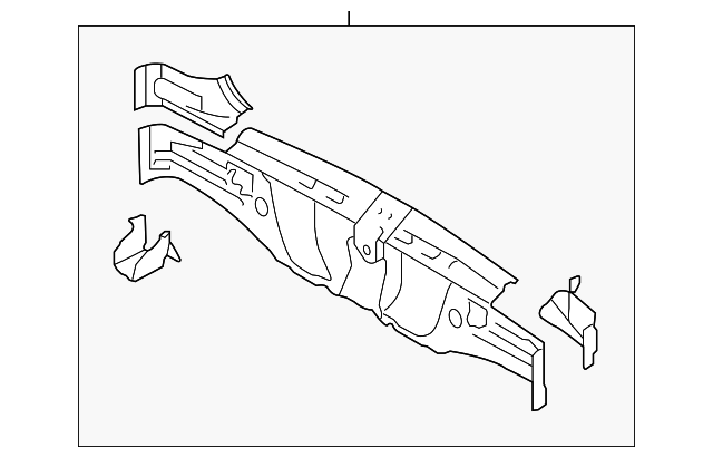52419AG02B9P Деталь REAR BODY REINF