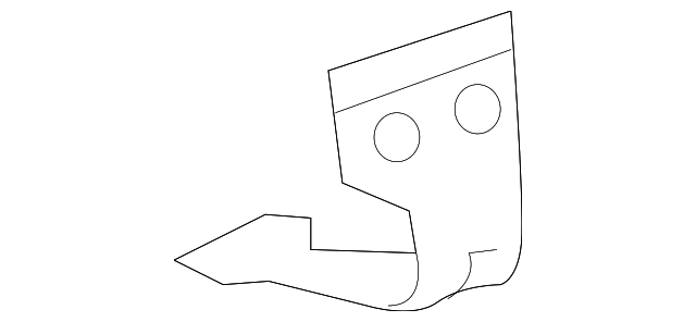 68199647AB Деталь SUPPORT CYLINDER BRACKET, LEFT
