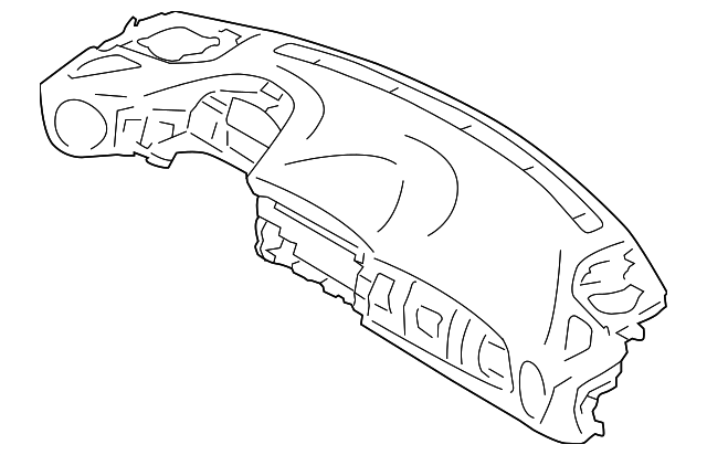 SU003-01906 Деталь INSTRUMENT PANEL