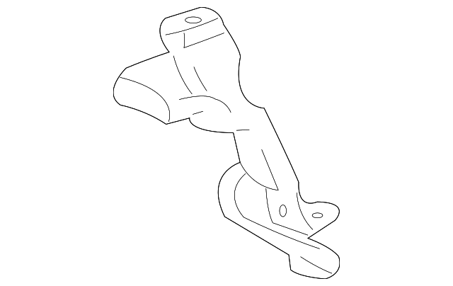 73240-0C010-B3 Деталь BUCKLE END, LEFT