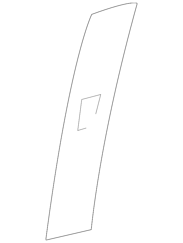 73135-0C010-B0 Деталь COVER PLATE, LEFT