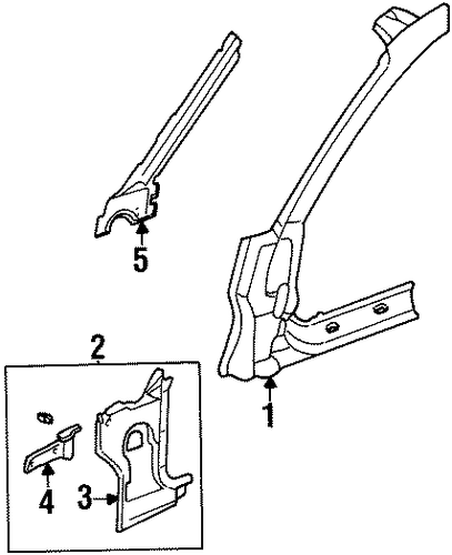 Neon HINGE PILLAR
