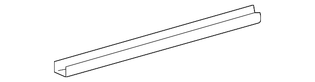 5134059AA Деталь LOWER W'STRIP, RIGHT