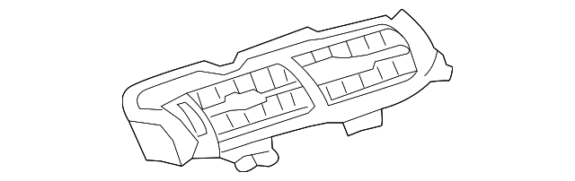 55670-78010 Деталь AIR VENT GRILLE