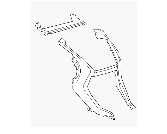 55420-78010 Деталь CENTER BEZEL