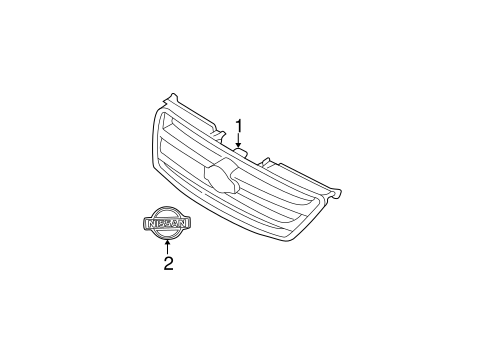 Altima GRILLE & COMPONENTS