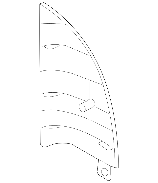 8P4-857-570-4PK Деталь CORNER COVER, RIGHT