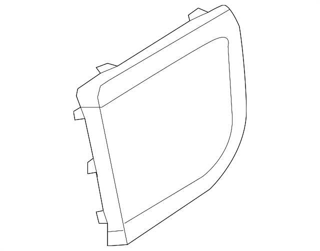 8P4-035-435-61S Деталь SPEAKER GRILLE, LEFT