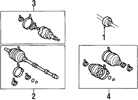 Tercel AXLE SHAFT