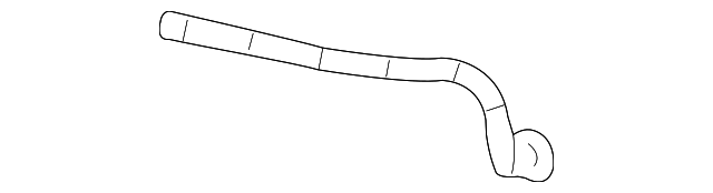 25870709 Деталь DRAIN HOSE, LEFT