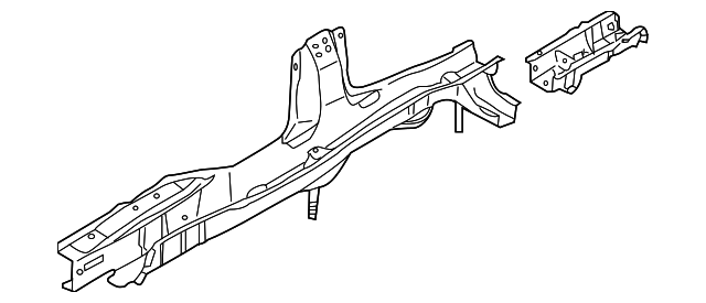 G5510-5AAMA Деталь REAR RAIL ASSY, RIGHT