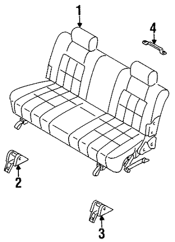 MPV REAR SEAT COMPONENTS 3