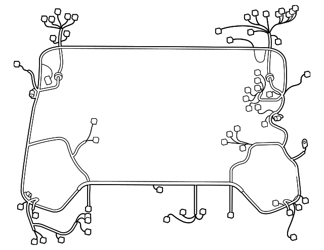 82111-6AE10 Деталь ENGINE HARNESS
