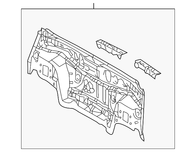 58307-53070 Деталь REAR BODY PANEL