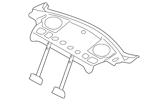 53105FE020 Деталь PKG TRAY PANEL