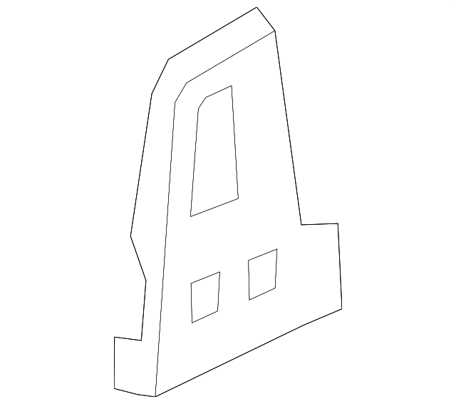 20935566 Деталь TRIM PLATE, LEFT