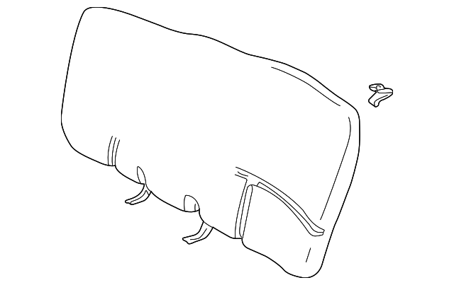 16814730 Деталь SEAT BACK FRAME