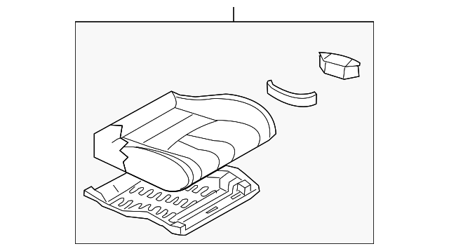 87300-1TG1B Деталь SEAT CUSHION