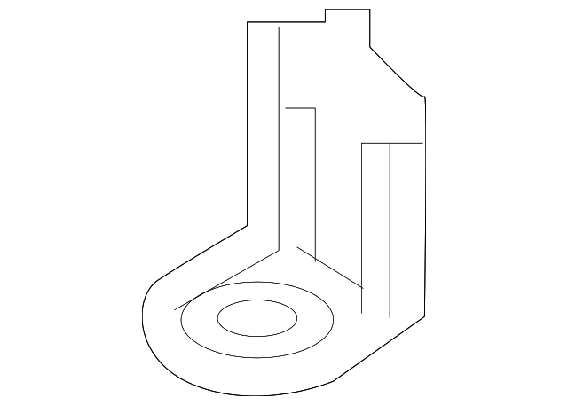 25333-E4000 Деталь UPPER BRACKET, RIGHT