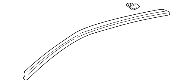 62382-0C010 Деталь WEATHERSTRIP, LEFT
